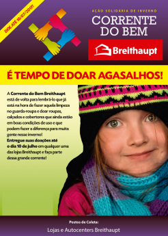 Campanha do Agasalho Breithaupt