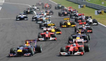 HUNGARIAN GRAND PRIX F1/2010 - BUDAPEST 01/08/2010 - START © FOTO ERCOLE COLOMBO