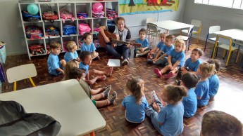 Novidade na Educação de Mafra alunos da Educação Infantil estão tendo aulas regulares de Inglês - fev 2019 (1)