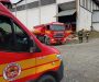Mafra: Incêndio em edificação industrial